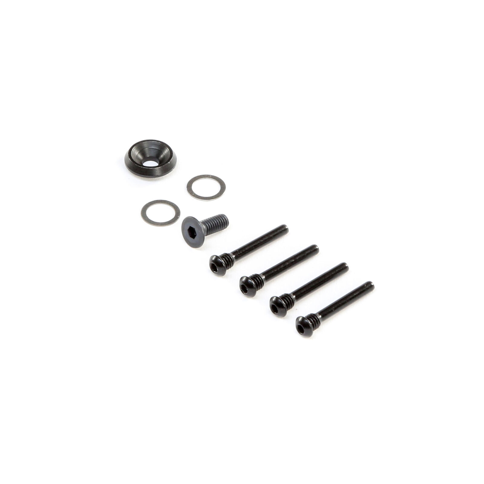 Team Losi Racing 8IGHT-X Clutch Pins and Hardware 